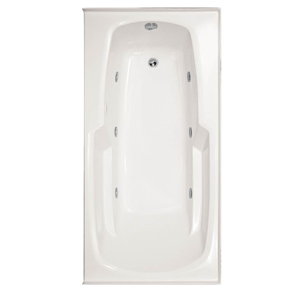 Hydro Systems - ENTRE 6032 GC W/WHIRLPOOL SYSTEM-WHITE-RIGHT HAND - White