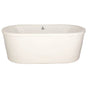 Hydro Systems - ESTEE, FREESTANDING TUB ONLY 66X32 - -BISCUIT - Biscuit