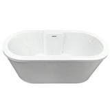 Hydro Systems - EVELINE 7236 AC TUB ONLY - WHITE - White