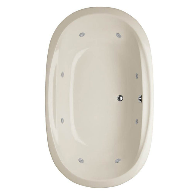 Hydro Systems - GALAXIE 6638 AC W/WHIRLPOOL SYSTEM-BONE - Bone