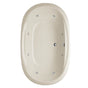 Hydro Systems - GALAXIE 6638 AC W/WHIRLPOOL SYSTEM-BONE - Bone
