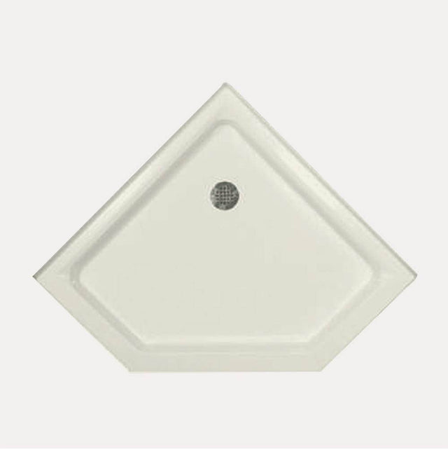 Hydro Systems - SHOWER PAN AC 3838 NEO ANGLE - BISCUIT - Biscuit