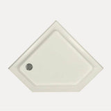 Hydro Systems - SHOWER PAN AC 4833 NEO ANGLE - BONE-LEFT HAND - Bone