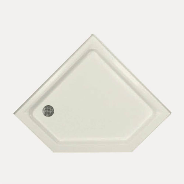 Hydro Systems - SHOWER PAN AC 4833 NEO ANGLE - BONE-LEFT HAND - Bone