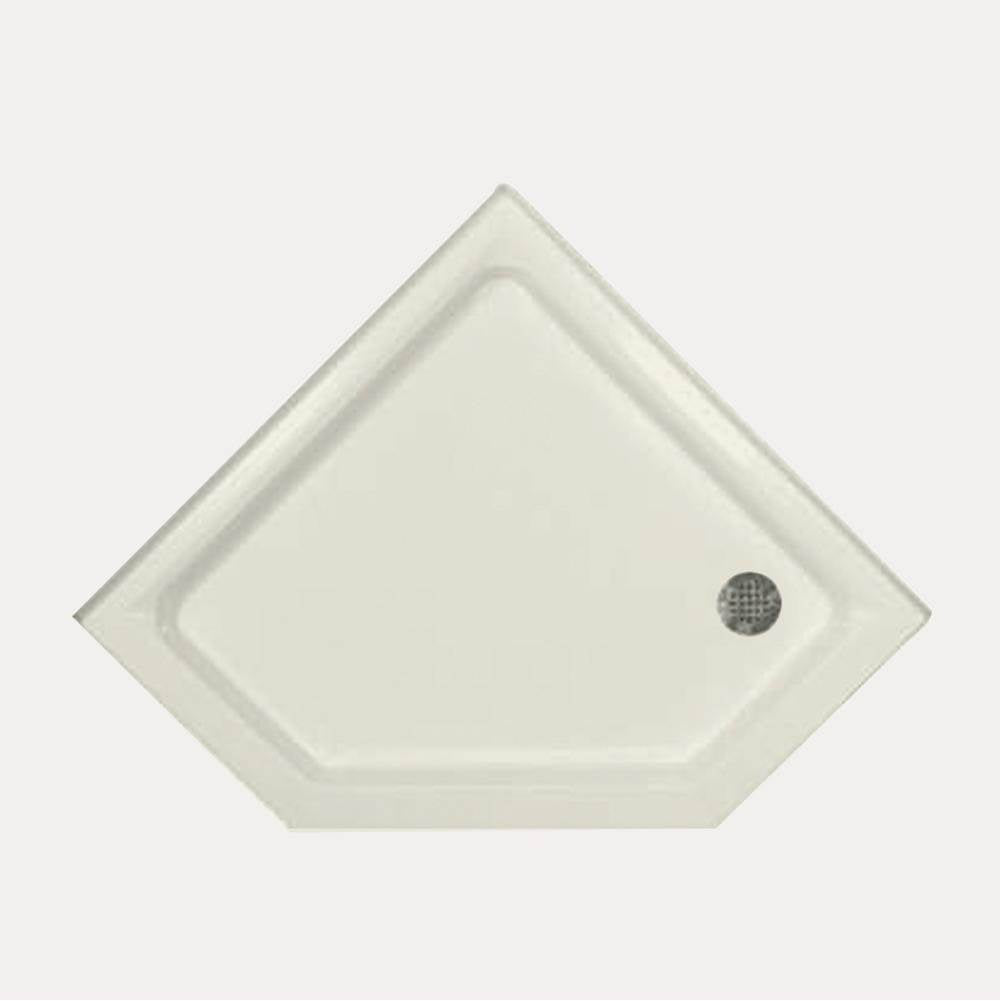Hydro Systems - SHOWER PAN AC 4833 NEO ANGLE - BONE-RIGHT HAND - Bone