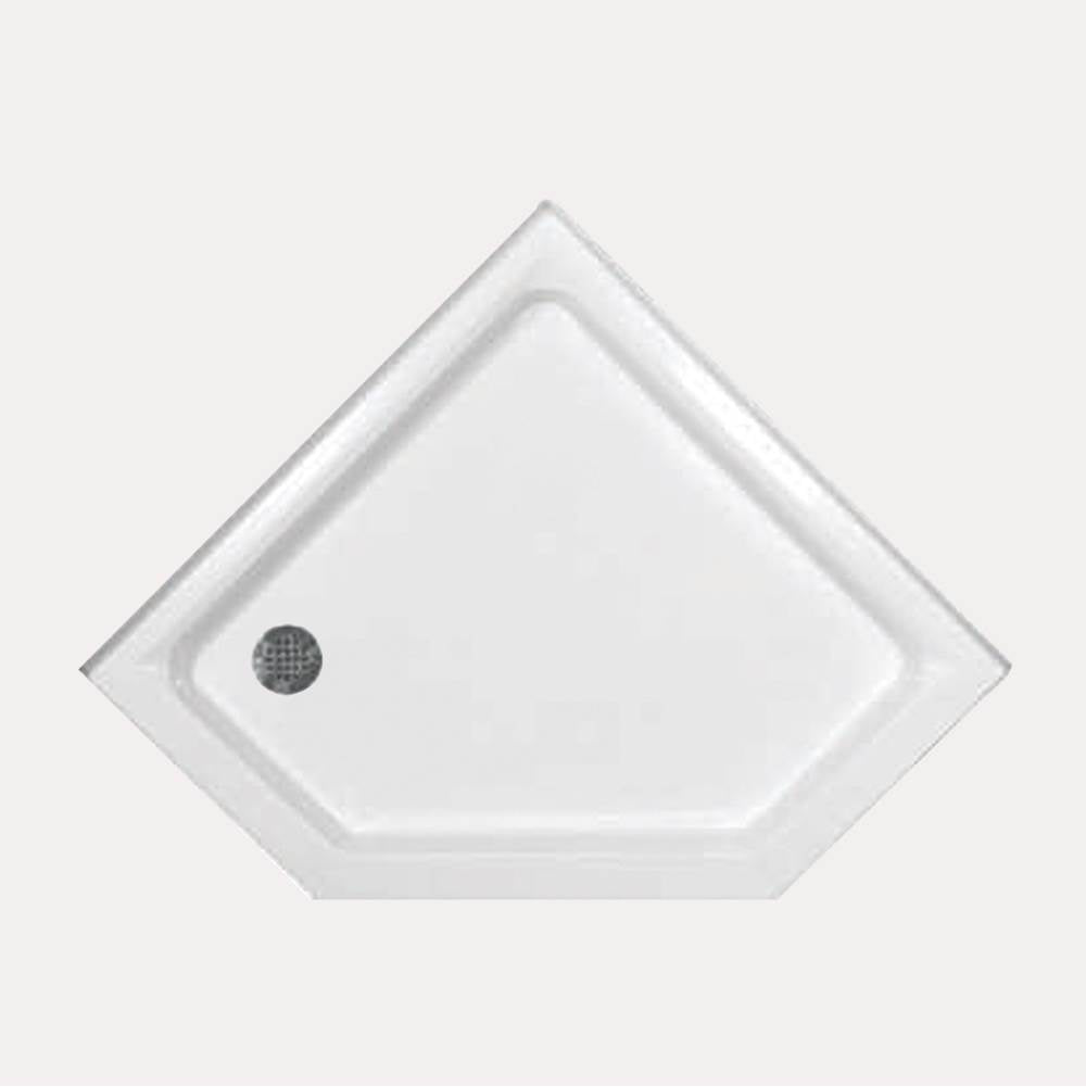 Hydro Systems - SHOWER PAN AC 4833 NEO ANGLE - WHITE-LEFT HAND - White