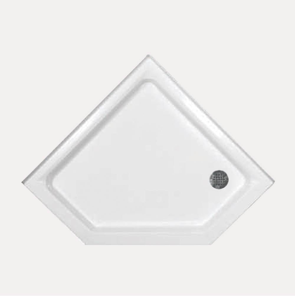 Hydro Systems - SHOWER PAN AC 4833 NEO ANGLE - WHITE-RIGHT HAND - White
