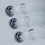 BACK MASSEUSE SYSTEM II - ELECTRONIC FOR WP OR COMBO - POLISHED NICKEL