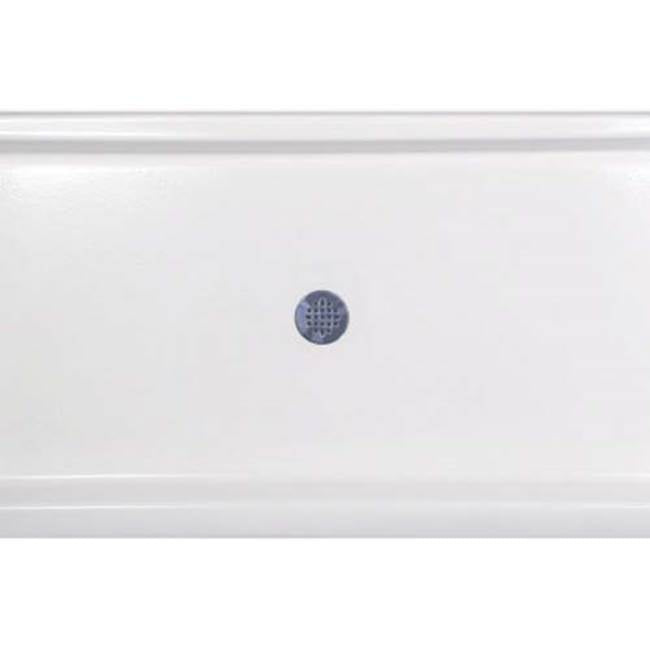 Hydro Systems - SHOWER PAN AC 6034 W/ TIERED LIP - WHITE - White