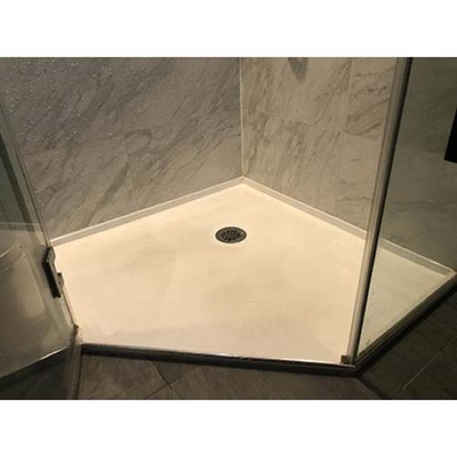 Hydro Systems - SHOWER PAN HYDROLUXE SS 6030 END DRAIN - LEFT HAND - WHITE - White