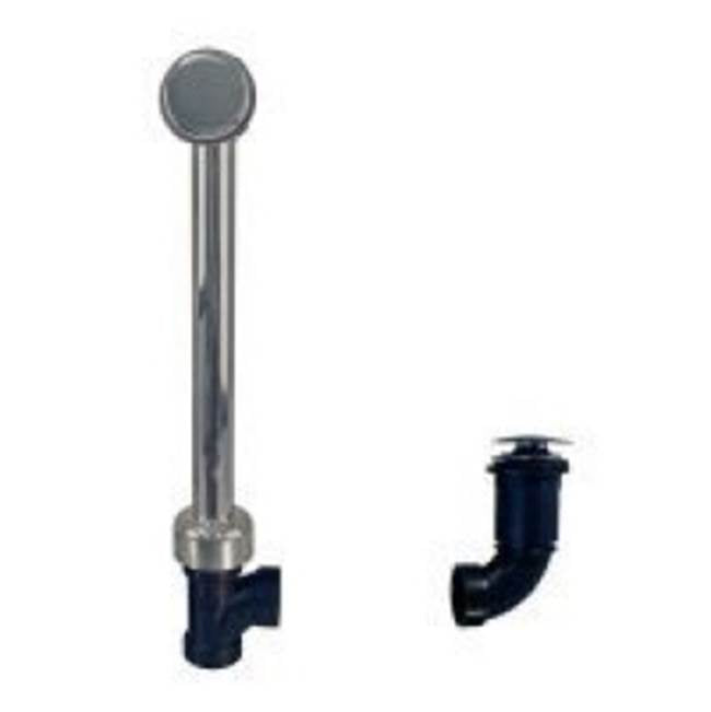 Hydro Systems - HALF EXPOSED TIP TOE DRAIN - POLISHED CHROME - Polished Chrome