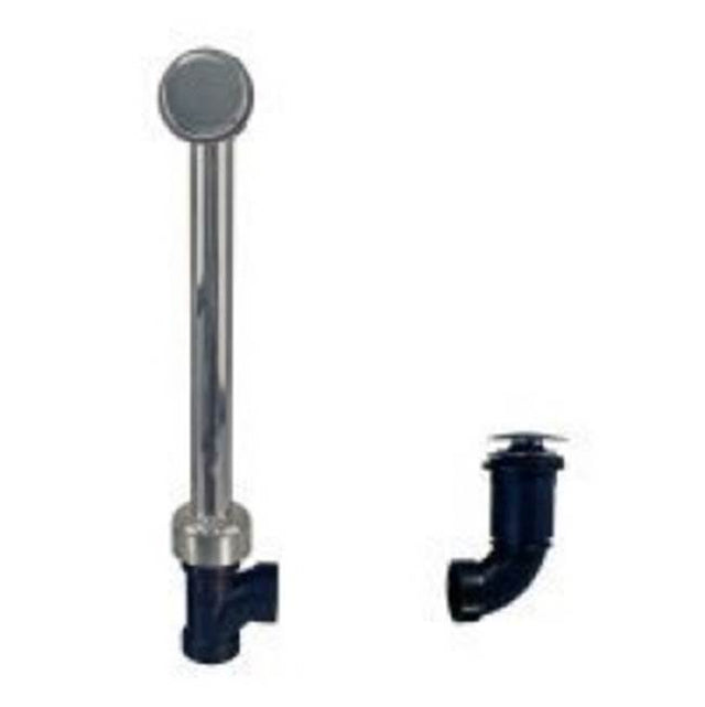 Hydro Systems - HALF EXPOSED TIP TOE DRAIN - POLISHED CHROME - Polished Chrome