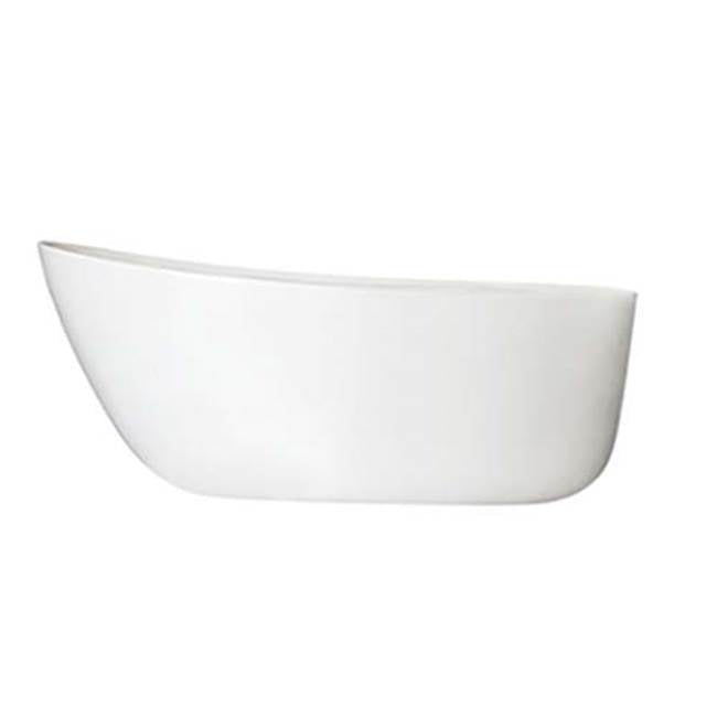 Hydro Systems - Obsidian 5830 Ston Tub Only - White - White