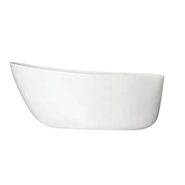 Hydro Systems - Obsidian 5830 Ston Tub Only - White - White