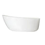 Hydro Systems - Obsidian 5830 Ston Tub Only - White - White