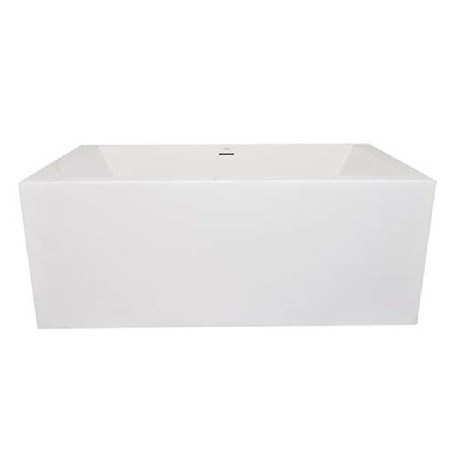 Hydro Systems - SLATE 6634 STON CENTER DRAIN, TUB ONLY - WHITE - White