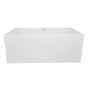 Hydro Systems - SLATE 6634 STON CENTER DRAIN, TUB ONLY - WHITE - White
