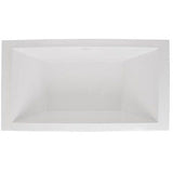 SLATE 6634 STON CENTER DRAIN, TUB ONLY - ALMOND