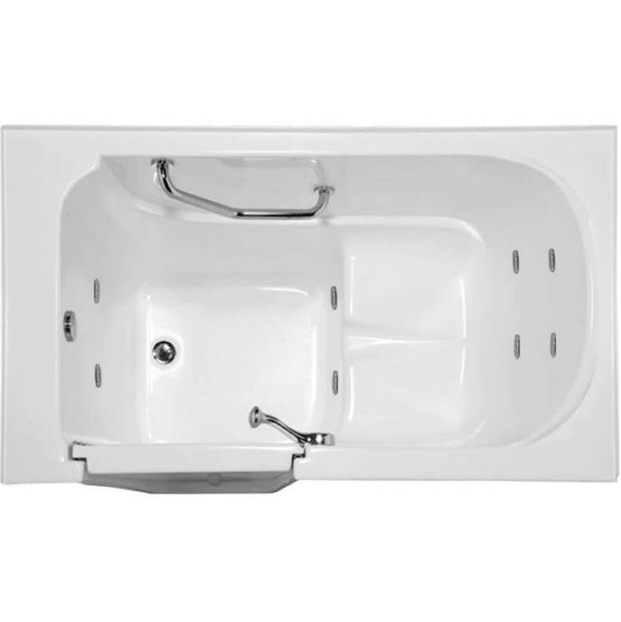 WALK-IN 5230 GC W/WHIRLPOOL SYSTEM-ALMOND-LEFT HAND