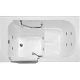 WALK-IN 5230 GC W/WHIRLPOOL SYSTEM-ALMOND-LEFT HAND