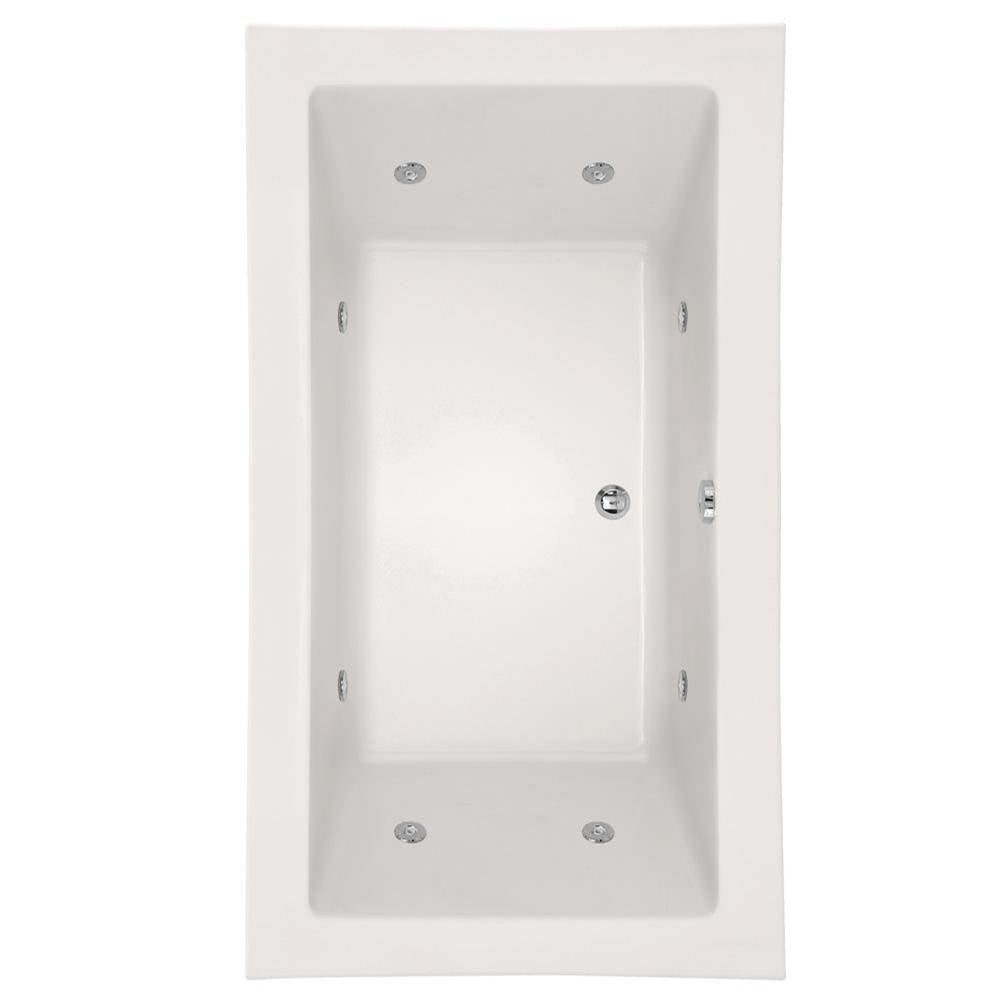 Hydro Systems - KAYLA 7442 A W/WHIRLPOOL SYSTEM-WHITE - White