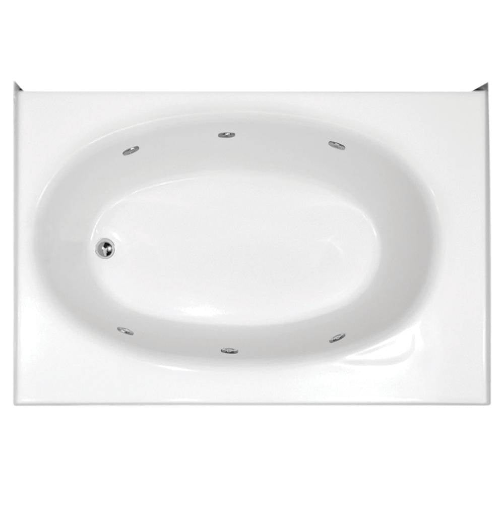 Hydro Systems - KONA 6042X20 GC W/WHIRLPOOL SYSTEM-WHITE-LEFT HAND - White