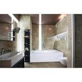 KONA 6042X20 GC W/WHIRLPOOL SYSTEM-ALMOND-LEFT HAND