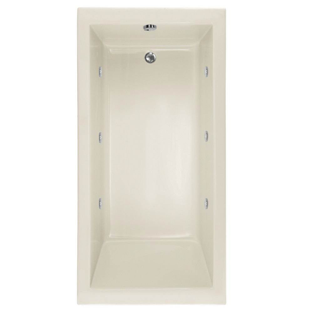 Hydro Systems - LACEY 6030 AC W/COMBO SYSTEM - SHALLOW DEPTH-BONE - Bone