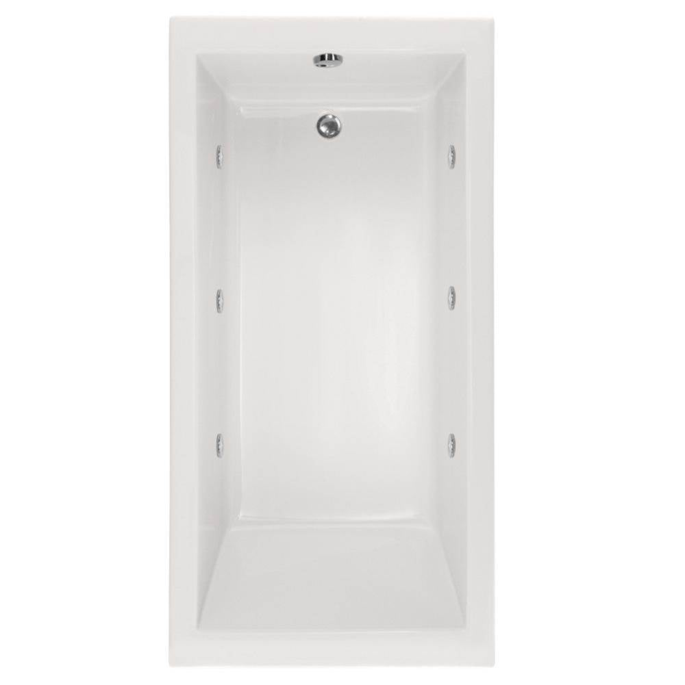 Hydro Systems - LACEY 6632 AC W/WHIRLPOOL SYSTEM - SHALLOW DEPTH -WHITE - White