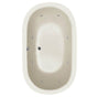 Hydro Systems - LILIANA 6642 AC W/WHIRLPOOL SYSTEM-WHITE - White