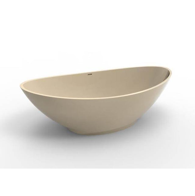 Hydro Systems - LOGAN 7238 METRO TUB ONLY-ALMOND - Almond