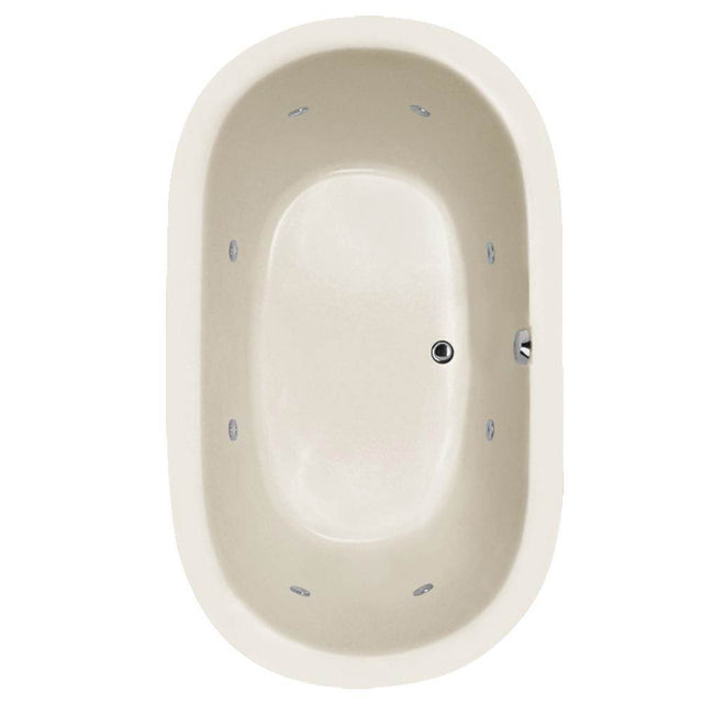 Hydro Systems - LORRAINE 6042 AC W/WHIRLPOOL SYSTEM-BONE - Bone