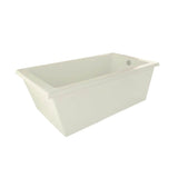 Hydro Systems - LUCY, FREESTANDING THERMAL AIR SYSTEM 72X36 - -BISCUIT - Biscuit