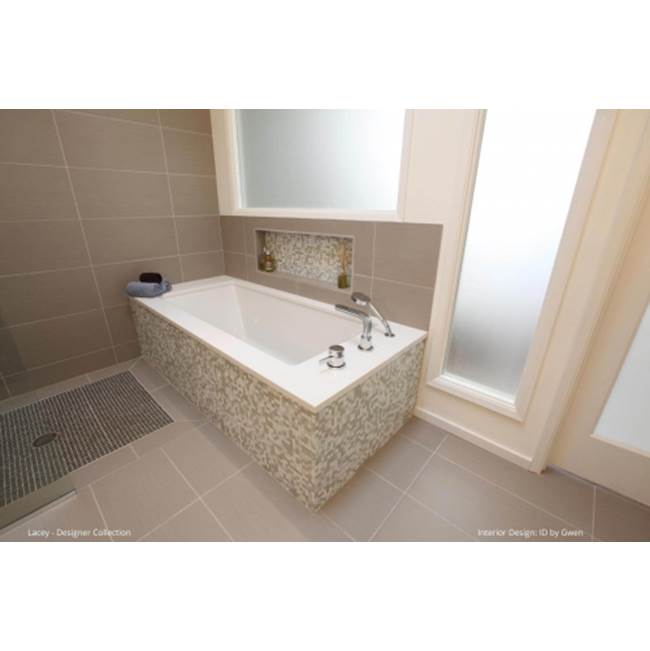 LACEY 6632 AC TUB ONLY - SHALLOW DEPTH -BISCUIT