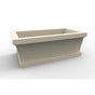 Hydro Systems - DAVINCI 7036 AC TUB ONLY - BISCUIT - Biscuit