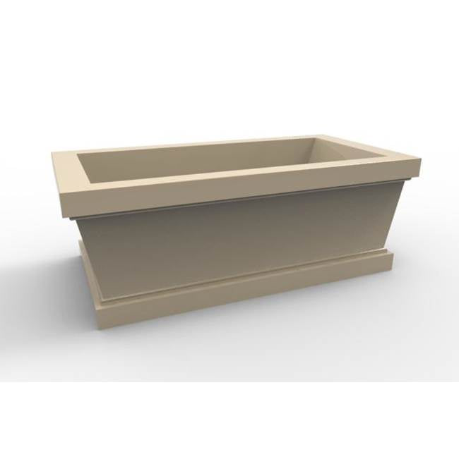 Hydro Systems - DAVINCI 7036 AC TUB ONLY - BONE - Bone
