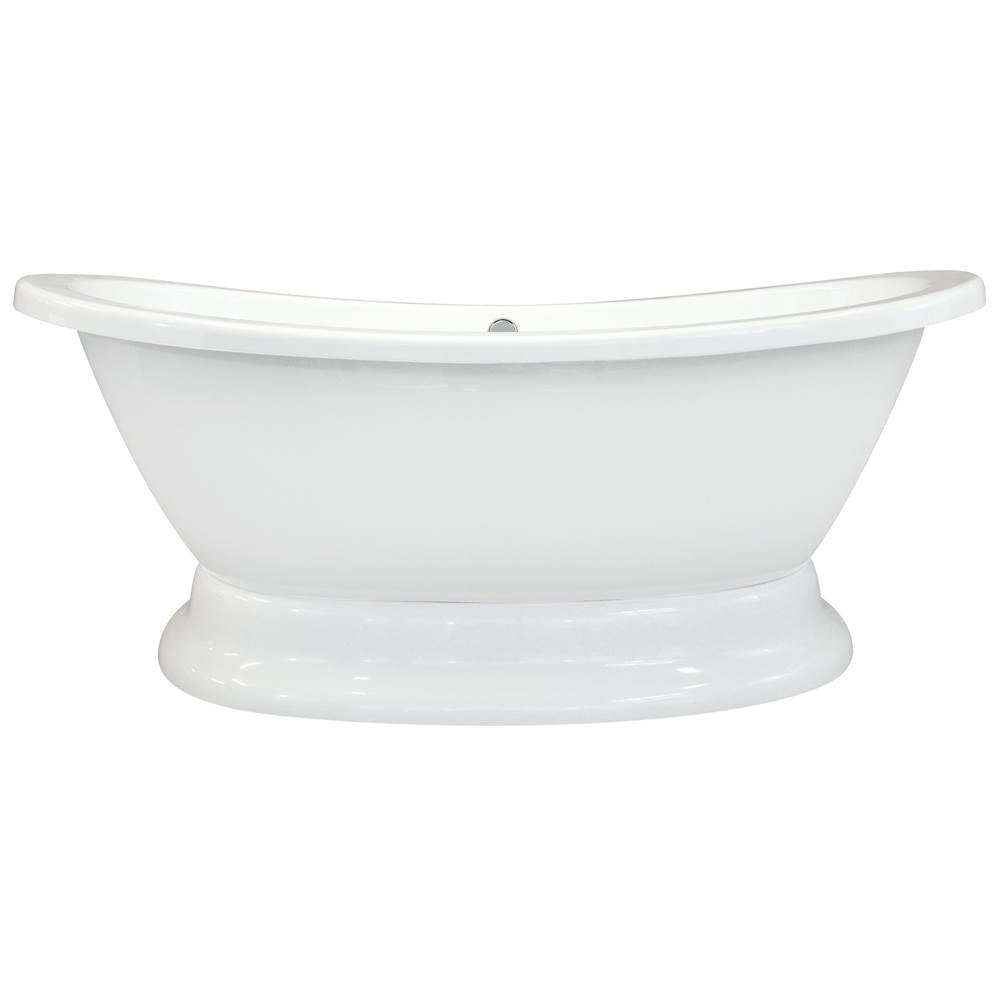 Hydro Systems - MITRA 7238 STON TUB ONLY - WHITE - White