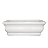 Hydro Systems - MICHELANGELO 6636 AC TUB ONLY - WHITE - White