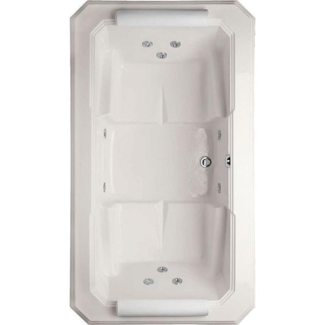 Hydro Systems - MYSTIQUE 7844 AC W/WHIRLPOOL SYSTEM-WHITE - White