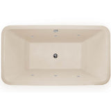 Hydro Systems - NATASHA 6636 AC W/WHIRLPOOL SYSTEM-BONE - Bone