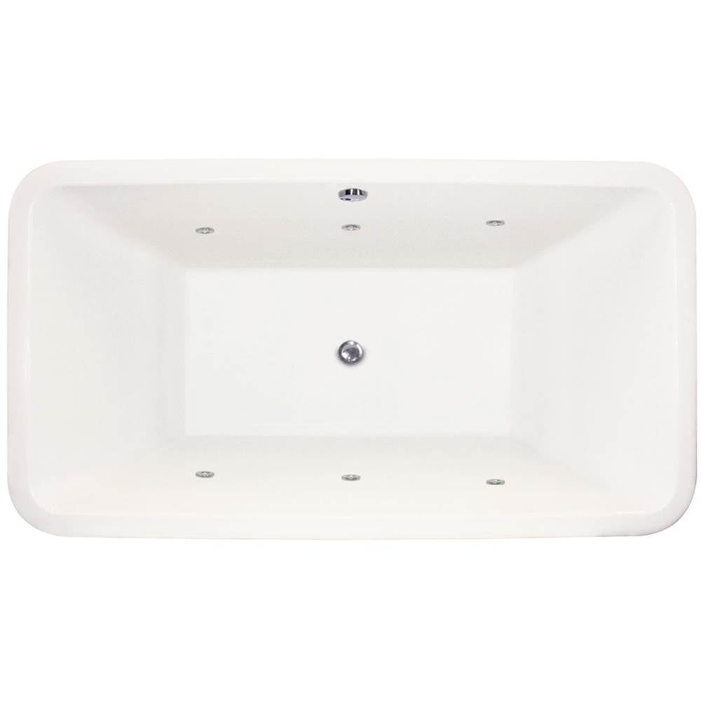 Hydro Systems - NATASHA 6636 AC W/WHIRLPOOL SYSTEM-WHITE - White