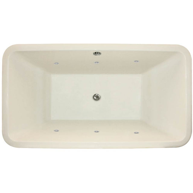 Hydro Systems - NATASHA 7036 AC W/WHIRLPOOL SYSTEM- BISCUIT - Biscuit