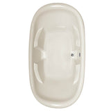 Hydro Systems - NATALIE 7844 AC TUB ONLY-BONE - Bone