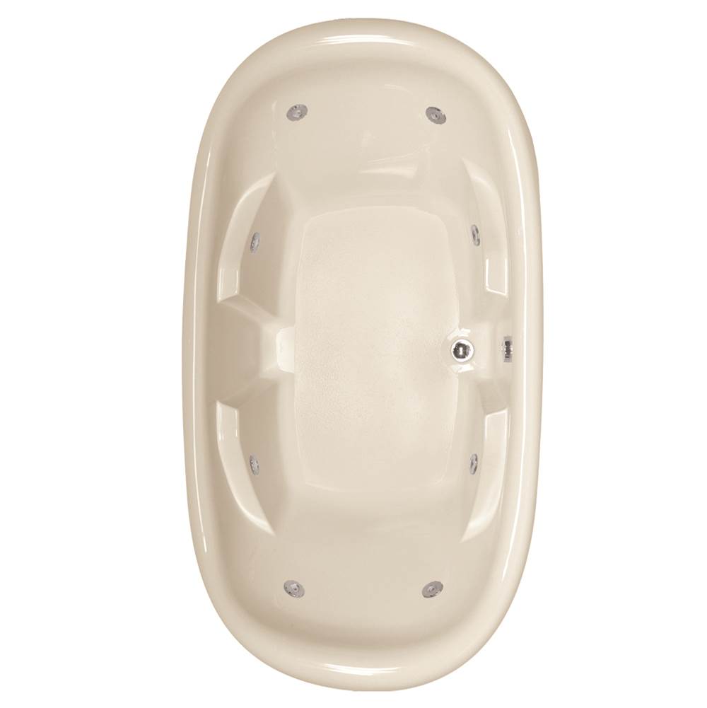 Hydro Systems - NATALIE 7844 AC W/WHIRLPOOL SYSTEM-BONE - Bone