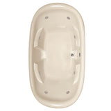 Hydro Systems - NATALIE 7844 AC W/WHIRLPOOL SYSTEM-BONE - Bone