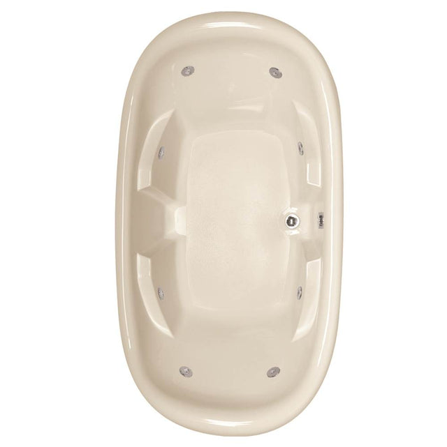 Hydro Systems - NATALIE 7844 AC W/WHIRLPOOL SYSTEM-BONE - Bone