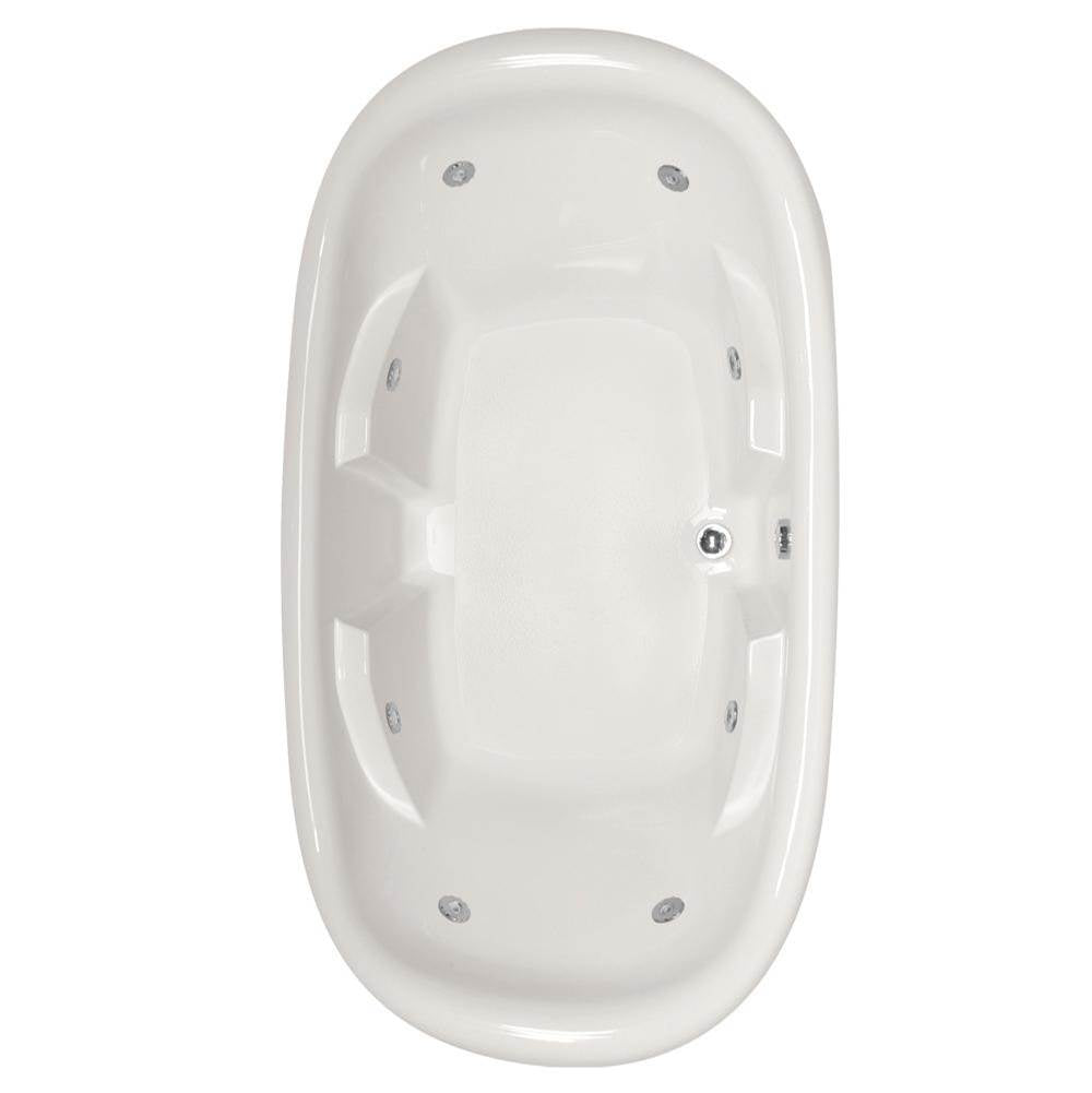 Hydro Systems - NATALIE 7844 AC W/WHIRLPOOL SYSTEM-WHITE - White