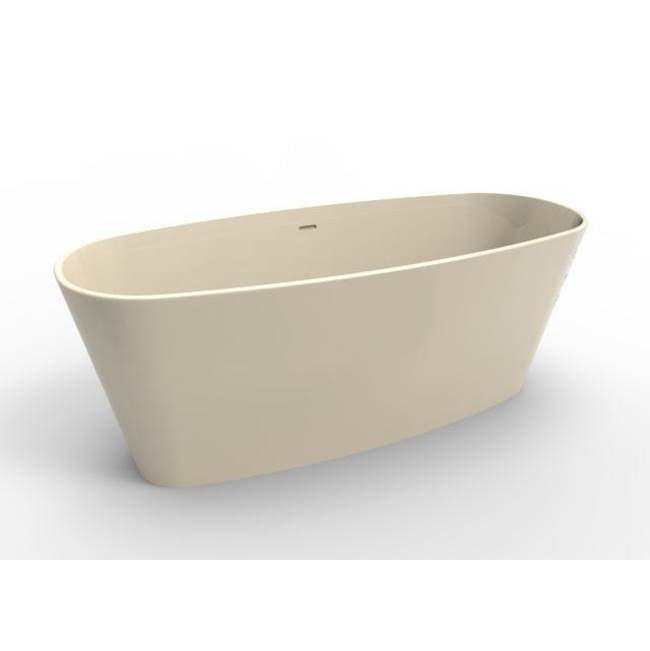 Hydro Systems - NEWBURY 6228 METRO TUB ONLY-BISCUIT - Biscuit