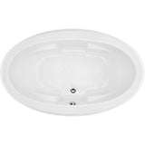 NINA, FREESTANDING TUB ONLY 72X44 - -WHITE