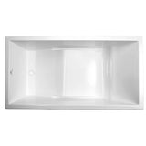 PACIFIC 6333 METRO TUB ONLY-ALMOND